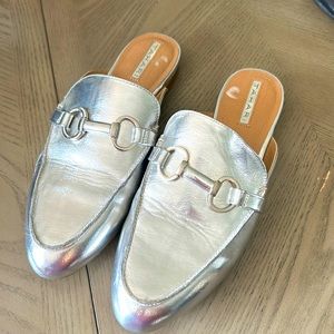 Tahari Frenchie Open Back Slide on Mules